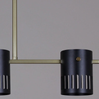 Потолочная люстра Reluce 06675-0.3-05 GD+BK GX53