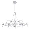 Подвесная люстра Loft IT Mira 10590/1000 Silver Asfour