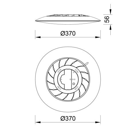 Потолочный светильник Mantra Slim 8691
