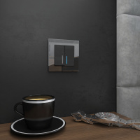 Рамка Favorit на 1 пост черный WL01-Frame-01 Werkel