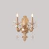 Бра Crystal Lux ELIZABETH AP2 BRASS