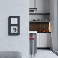 Сенсорный выключатель двухклавишный с подсветкой Werkel 4690389198021 W4522001 a063598