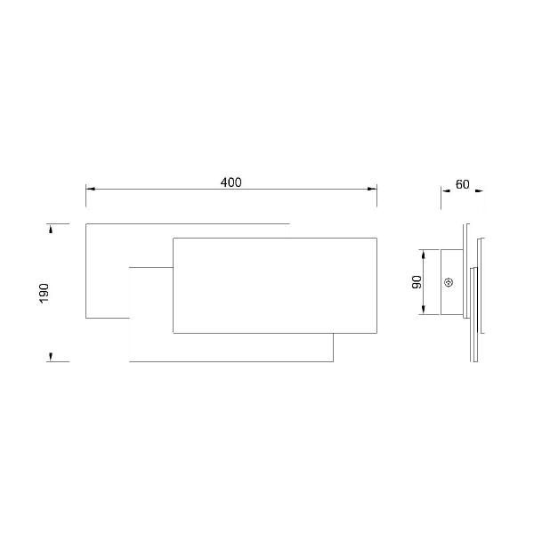 Настенный светильник Mantra Tahiti 8090