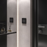 Сенсорный выключатель двухклавишный с подсветкой Werkel 4690389198052 W4522008 a063602