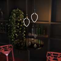 Светодиодная лампа Gauss Filament Artline Heart Е27 4W 2700К 1003802104