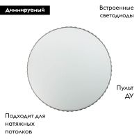 Настенно-потолочный светодиодный светильник Sonex Dina 2077/DL
