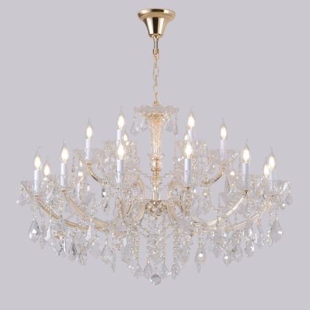 Подвесная люстра Crystal Lux CRISTELLE SP12+6 GOLD