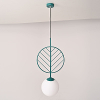 Подвесной светильник ImperiumLoft Leaf B Green 312173-26