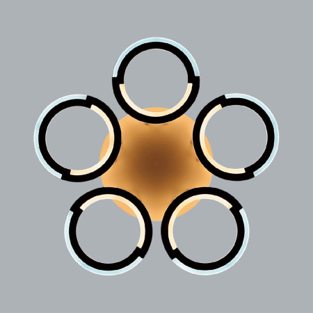 Потолочная люстра Lumion Kalifa 8027/55CL