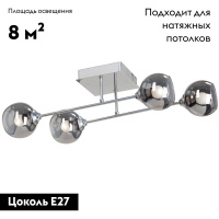 Потолочная люстра Vitaluce V4911-9/4PL