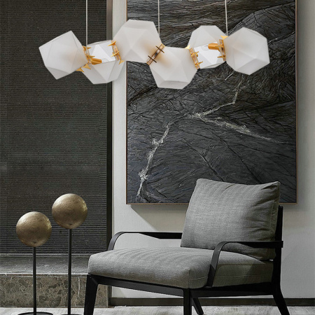 Подвесная люстра ImperiumLoft Gabriel Scott Welles Glass 123396-22