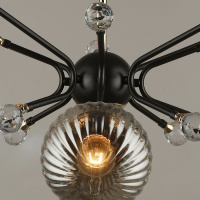 Люстра на штанге Reluce 04901-0.3-08 COFFEE+FGD