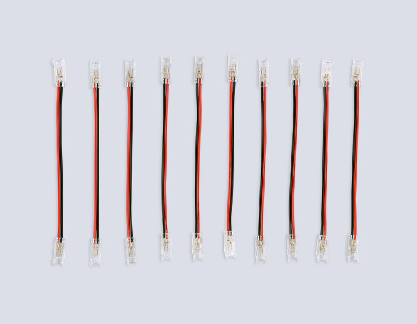 Соединитель гибкий двухсторонний Ambrella Light Illumination COB 12/24V для лент 5mm (2 конт.) (10шт. в комплекте) GS7885