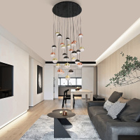 Каскадная люстра Favourite Luna 4371-27P