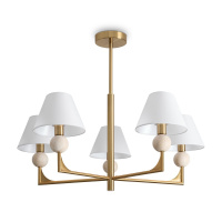 Люстра на штанге Freya Riley FR2043CL-05BS