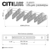 Потолочная люстра Citilux Palant CL325272
