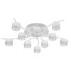 Потолочная люстра Escada Glowen 120011/10C White ES0000032L