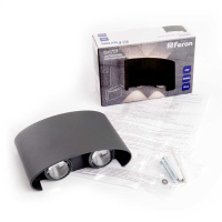 Уличный настенный светодиодный светильник Feron Нью-Йорк 48313