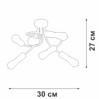Потолочная люстра Vitaluce V3928-1/6PL