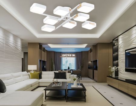 Потолочная люстра Ambrella Light Linetech Comfort FL4888