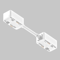 Соединитель питания для магнитного шинопровода IMEX UT25 IL.0007.3010-175-WH