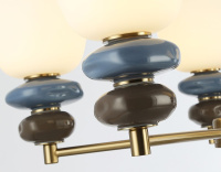 Люстра на штанге Ambrella Light High Light Ceramo Modern LH53164