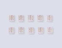 Соединитель прямой Ambrella Light Illumination COB 12/24V для лент 8/10mm (2 конт.) (10шт. в комплекте) GS6361