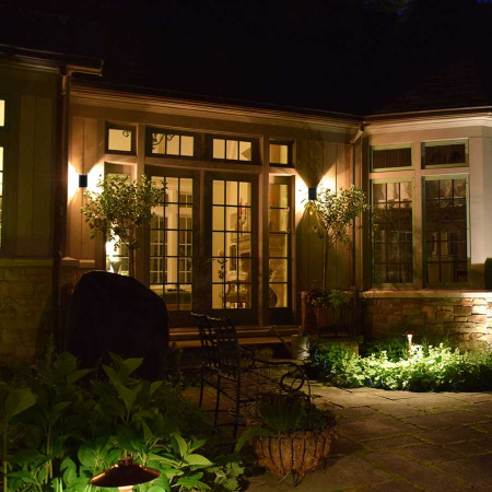 Уличный настенный светильник Feron DH011 11865