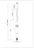 Подвесной светильник Divinare Ambra 5016/17 SP-24