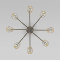 Потолочная люстра Eurosvet Defi 60138/8 перламутровое золото
