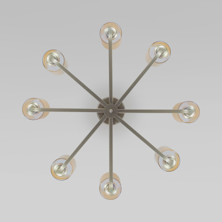 Потолочная люстра Eurosvet Defi 60138/8 перламутровое золото