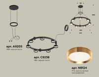 Подвесная люстра Ambrella Light Traditional (A9205, C9238, N8124) XR92051502