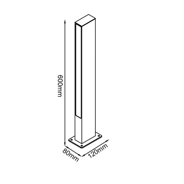 Ландшафтный светильник Mantra Lotus 9159