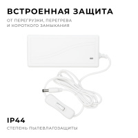 Блок питания Apeyron 72Вт DC24В 3A IP44 03-154