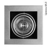 Встраиваемый светильник Arte Lamp Technika A5930PL-1SI