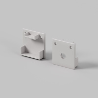 Комплект заглушек для профиля 2020 2шт Maytoni Led Strip ALM-2020B-EC 642077