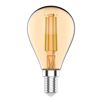 Светодиодная филаментная лампа Gauss Basic Filament E14 3,8W 2400K 1057154