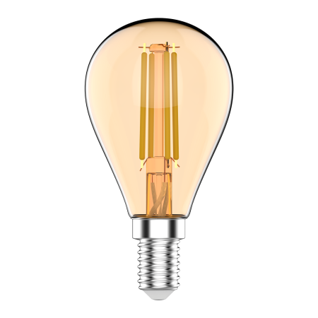 Светодиодная филаментная лампа Gauss Basic Filament E14 3,8W 2400K 1057154