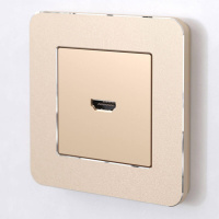 Рамка на 1 пост Platinum шампань W0012611 Werkel