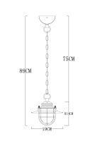 Подвесной светильник Arte Lamp A4579SP-1AB