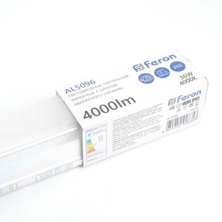 Линейный светодиодный светильник Feron AL5096 с БАП 48292