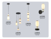Подвесной светильник Ambrella Light High Light Ceramo Modern LH53143