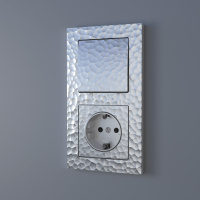 Рамка Werkel Hammer на 2 поста серебряный W0022406