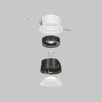 Встраиваемый светодиодный светильник Maytoni Technical Wise DL057-10W4K-W