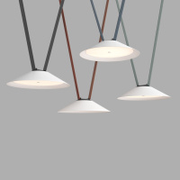 Трековый однофазный светильник Denkirs Belty flow DK5664-WH+BK