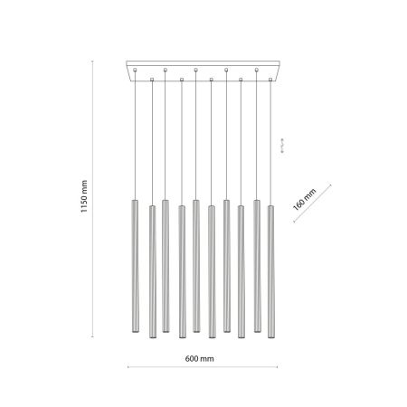 Подвесной светильник TK Lighting 11488 Ferro Sabia a072572