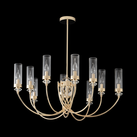 Люстра на штанге Crystal Lux SECRET SP10 GOLD