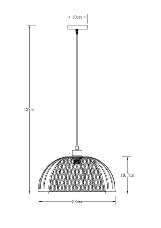 Подвесной светильник Arte Lamp Woodstock A7071SP-1BK