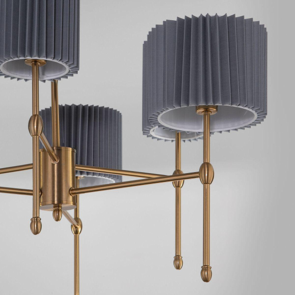 Подвесная люстра Eurosvet Notturno 60162/6 латунь Smart