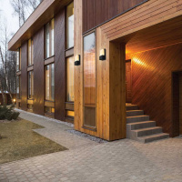 Уличный настенный светильник Feron DH0601 11874